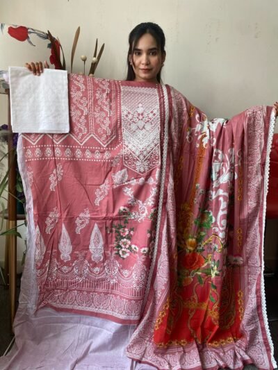 Embroidered Cotton Lawn