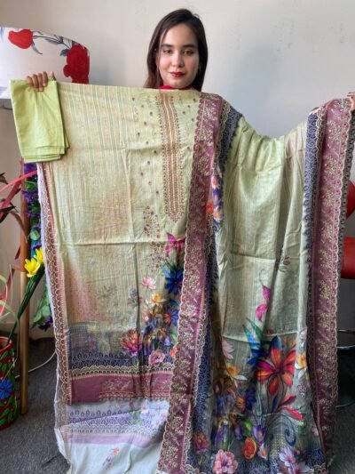 Embroidered Cotton Lawn